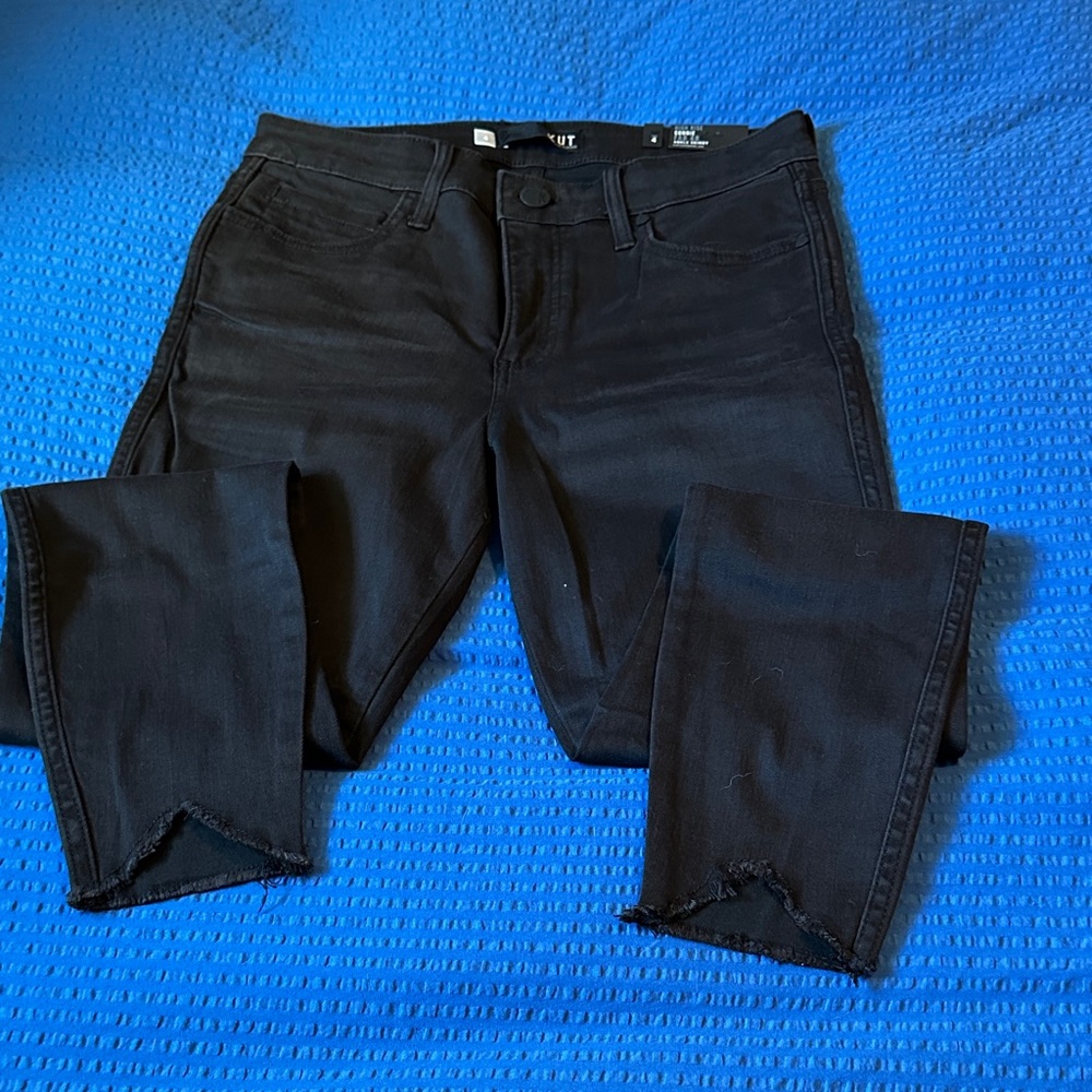 Kut from the Kloth Women's Black Skinny Jeans